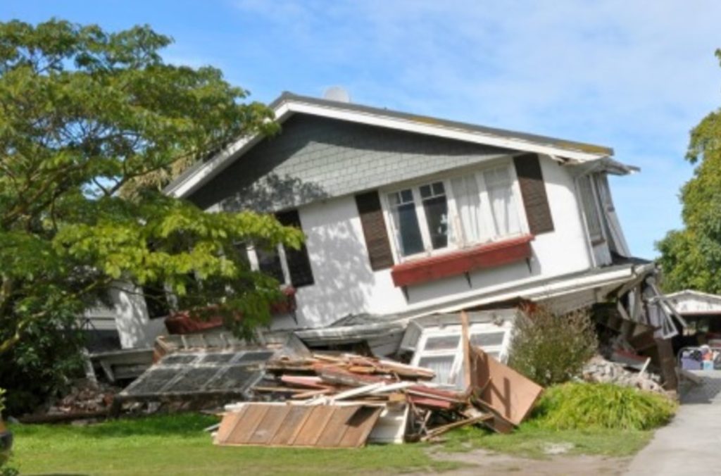 THIS HOME FELL OFF A CRIPPLE WALL THAT WAS AROUND 6 FEET TALL